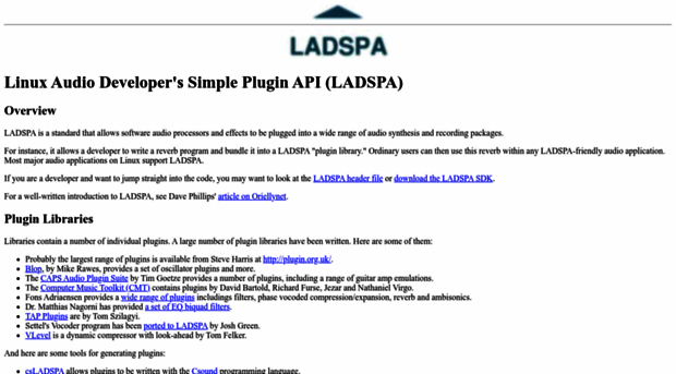 ladspa.org