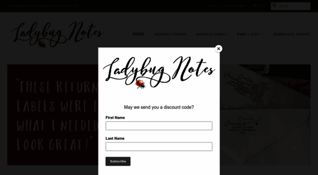 ladybugnotes.com