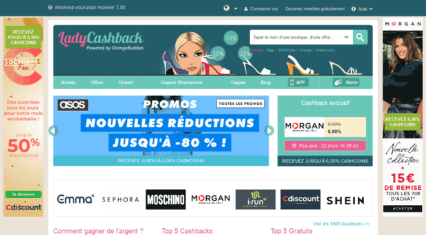 ladycashback.fr