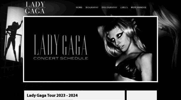 ladygagaconcertschedule.com