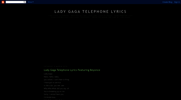 ladygagatelephone.blogspot.com