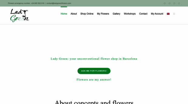 ladygreenflowers.com