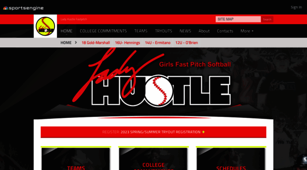 ladyhustlefastpitch.sportngin.com