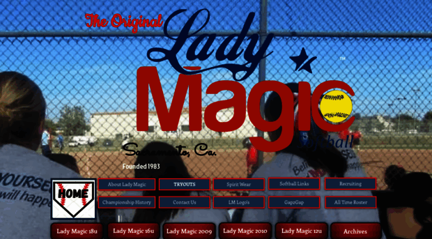 ladymagicsoftball.org