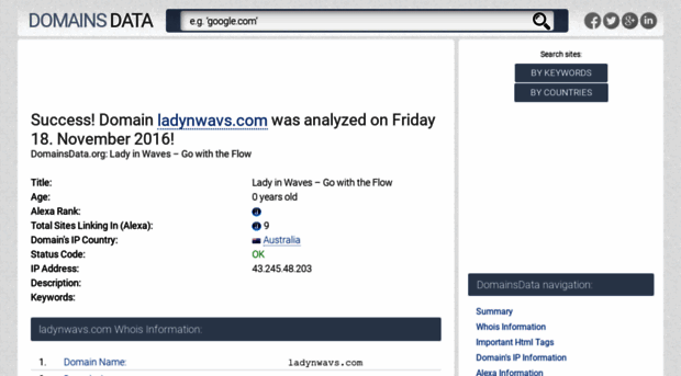 ladynwavs.com.domainsdata.org