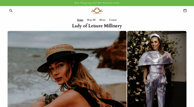 ladyofleisuremillinery.com