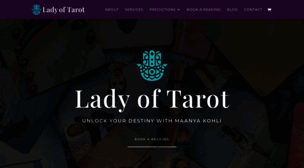 ladyoftarot.com