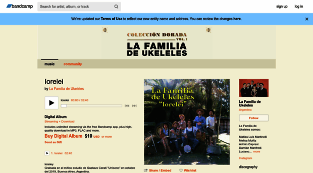 lafamiliadeukeleles.bandcamp.com