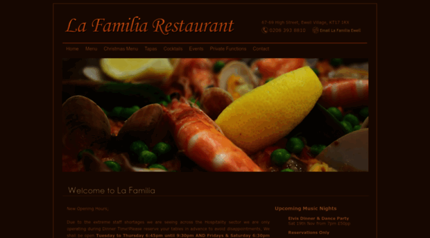 lafamiliarestaurant.co.uk