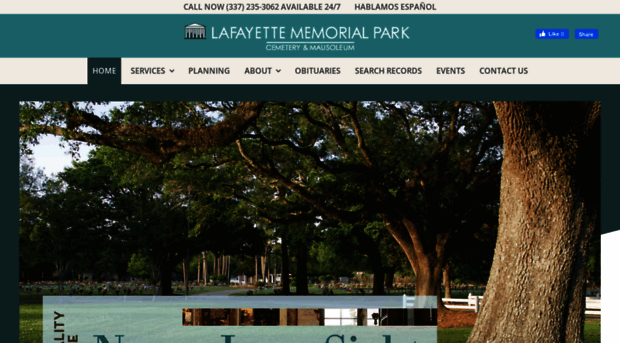 lafayettememorialparkcemetery.com