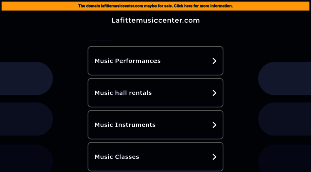 lafittemusiccenter.com