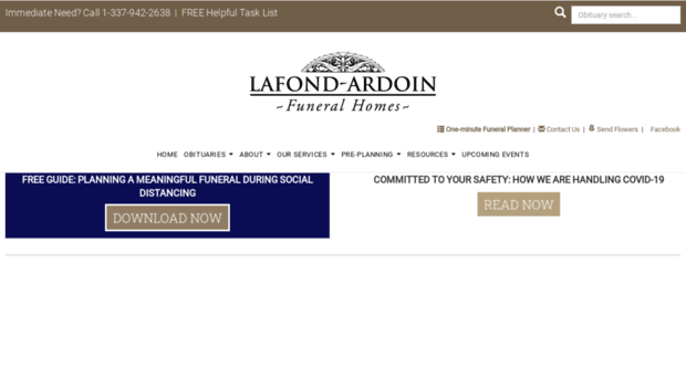 lafondardoinfuneralhomes.com