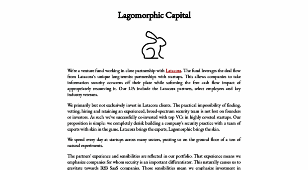 lagomorphic.capital