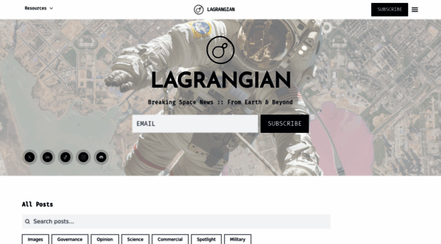 lagrangian.space