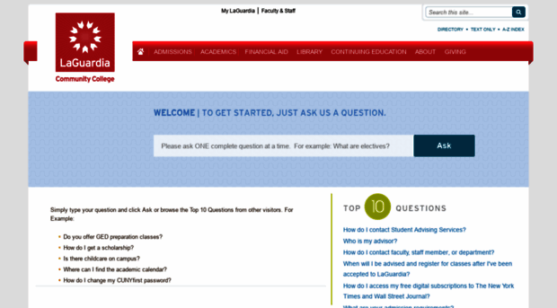 laguardia.intelliresponse.com