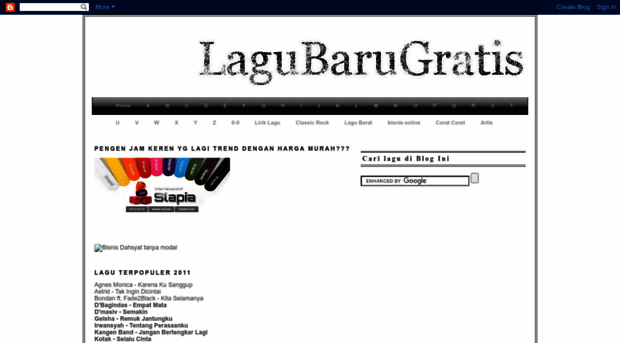 lagubarugratis.blogspot.com
