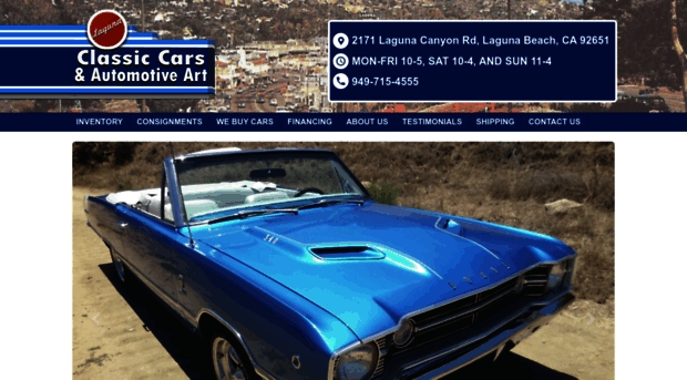 lagunaclassiccars.com