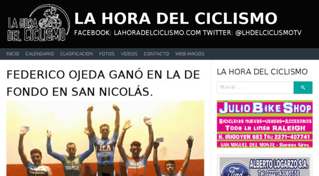 lahoradelciclismo.com.ar