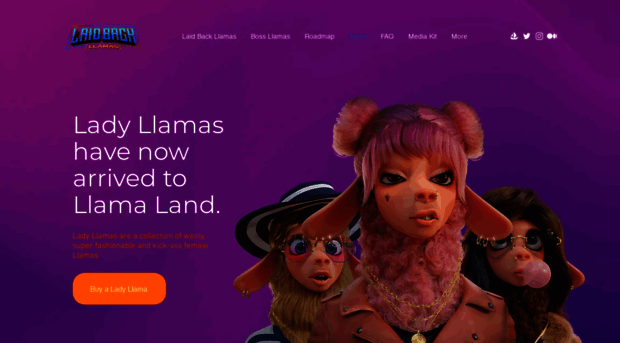 laidbackllamas.com