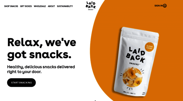 laidbacksnacks.com