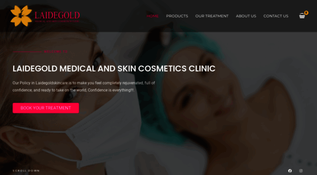 laidegoldskinclinic.com