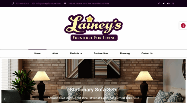 laineysfurnitureforliving.com