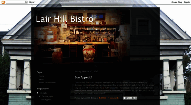 lairhillbistro.blogspot.com