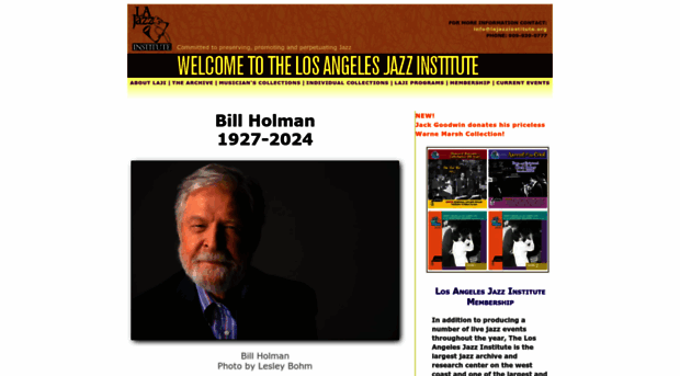 lajazzinstitute.org