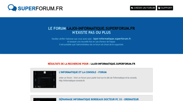 lajoi-informatique.superforum.fr