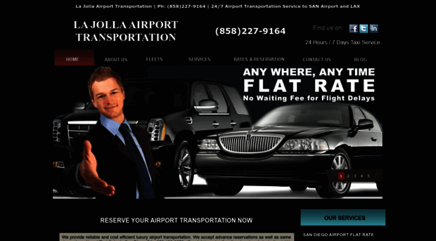 lajollaairporttransportation.com