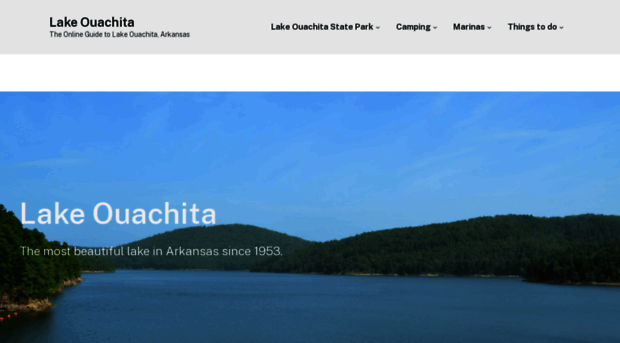 lake-ouachita.com