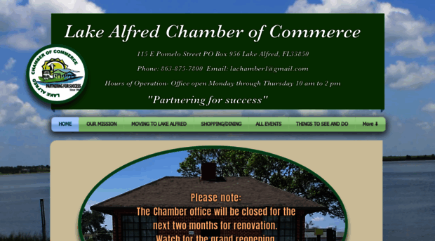 lakealfredchamber.com