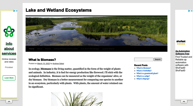 lakeandwetlandecosystems.com