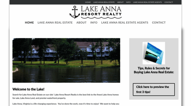 lakeannaresortrealty.com