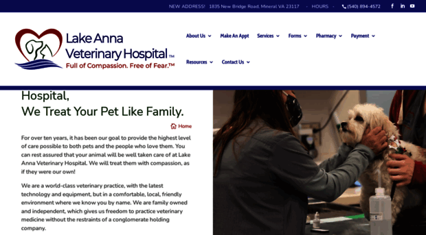 lakeannaveterinaryhospital.com