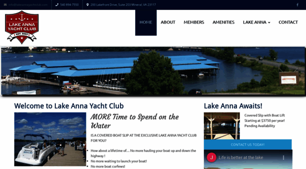 lakeannayachtclub.com