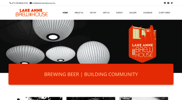 lakeannebrewhouse.com