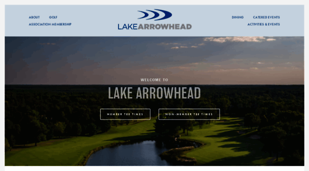 lakearrowheadgolf.com