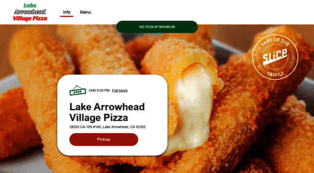 lakearrowheadvillagemenu.com