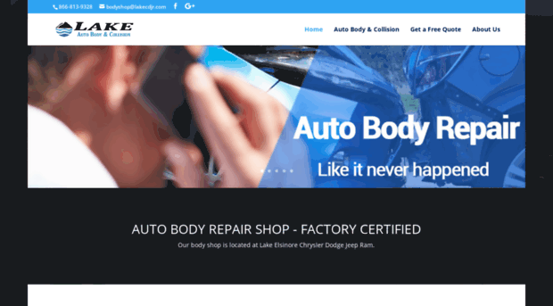 lakeautobody.com