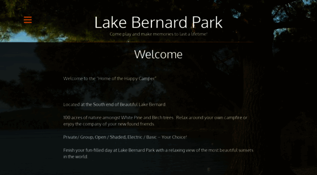 lakebernardpark.com