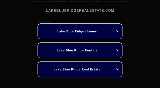 lakeblueridgerealestate.com