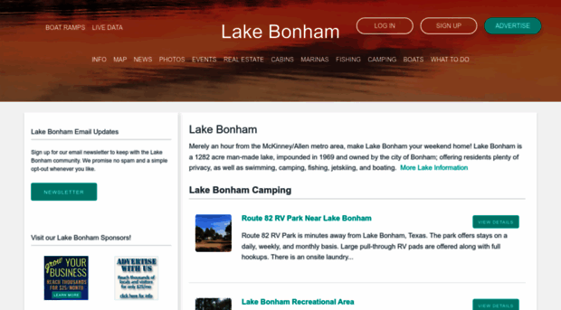 lakebonham.com