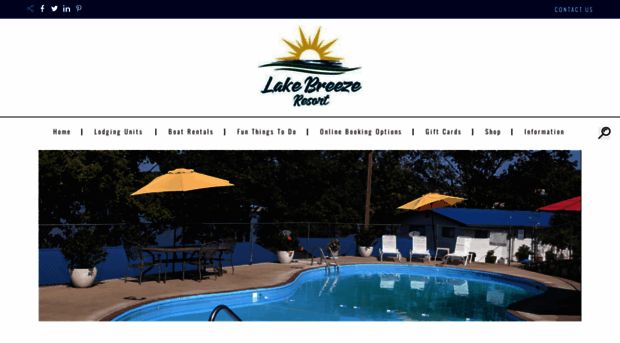 lakebreezeresort.com