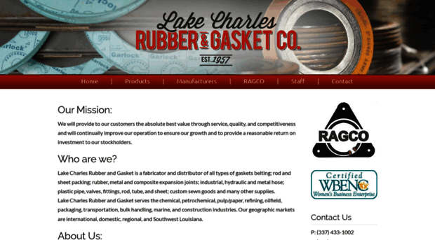 lakecharlesrubber.com