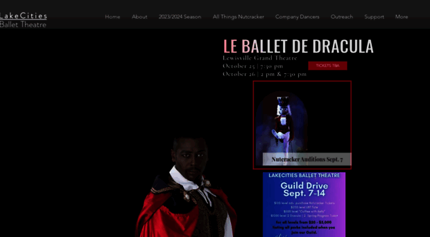 lakecitiesballet.org