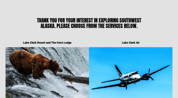 lakeclarkair.com