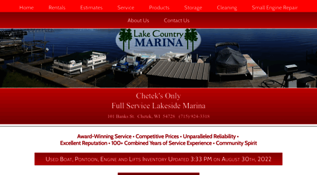 lakecountrymarina.com