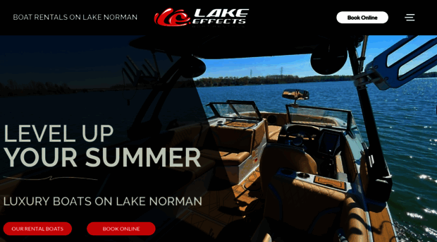 lakeeffectsboatrentals.com