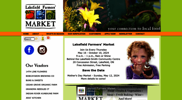 lakefieldfarmersmarket.net